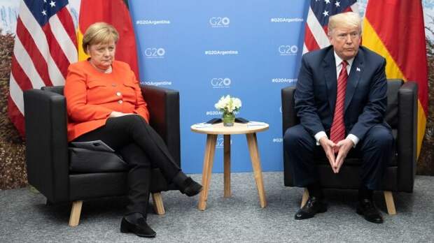 Отношения Трампа и Меркель существенно осложнились из-за "Северного потока-2"