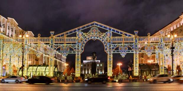 Собянин: Москва входит в пятерку самых освещенных городов мира. Фото: Ю. Иванко mos.ru. Пресс-служба мэра и Правительства Москвы
