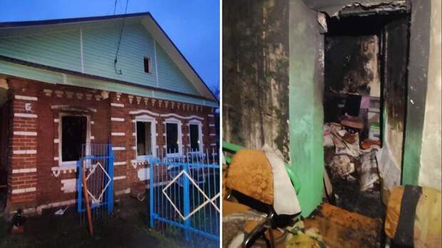 Мужчина погиб при пожаре в доме в Нижегородской области