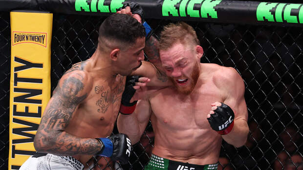 Делла Маддалена техническим нокаутом проиграл Пратесу на турнире UFC Fight Night 275