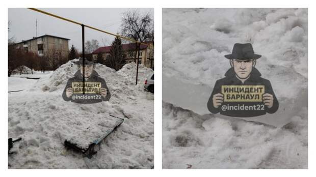 Трагедии удалось избежать. В поселке Южный ледяные глыбы обрушились с крыши дома