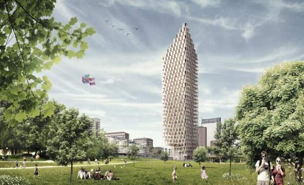 Конкурсный проект HSB 2023 (c) Berg | C.F. Møller Architects Конкурсный проект HSB 2023 (c) Berg | C.F. Møller Architects