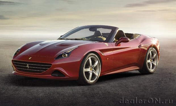 Ferrari показывает более зеленую California с турбированным V-8