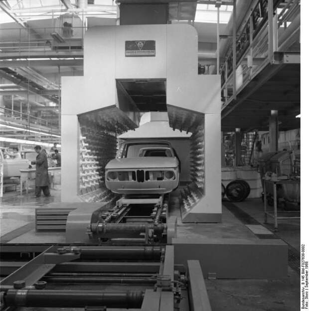 Как собирали BMW в 60-х годах прошлого века авто, история, bmw, производсство, завод