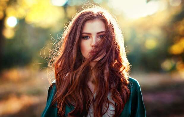 Обои girl, photo, photographer, model, redhead, portrait, Olga ...