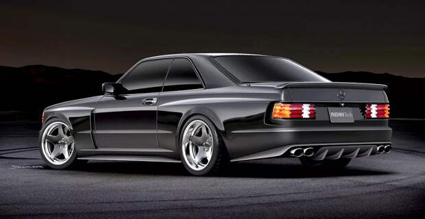 Культовый Mercedes-Benz SEC возвращается, и на этот раз с мотором V12 от Pagani Zonda