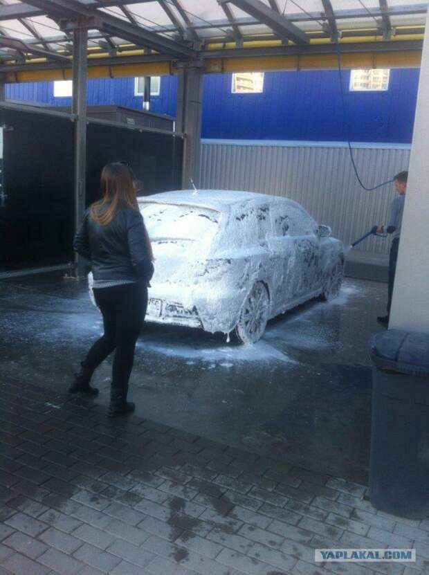 Автомобильная само-мойка или как мыть авто за 100р.