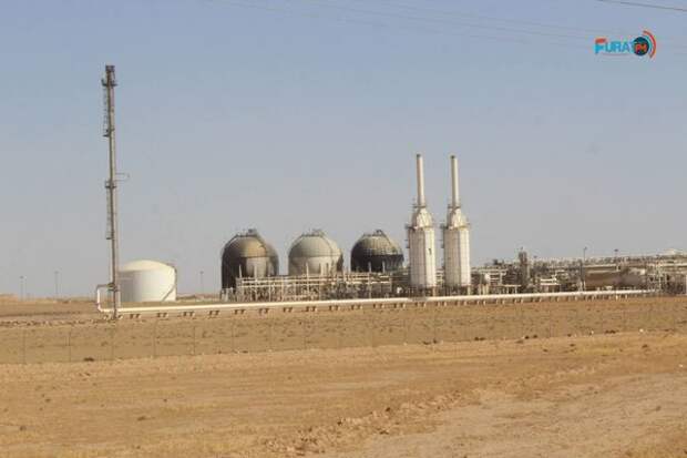 Нефтеперерабатывающий завод CONOCO в Дэйр-эз-Зор 