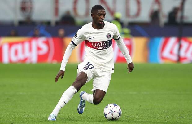 Дембеле выбыл из строя «ПСЖ» из-за мышечной травмы