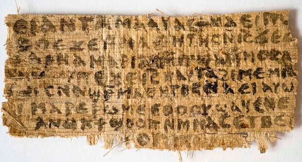 Фрагмент папируса, известный под названием «Евангелие о жене Христа» / ©Karen L. King/ Harvard University