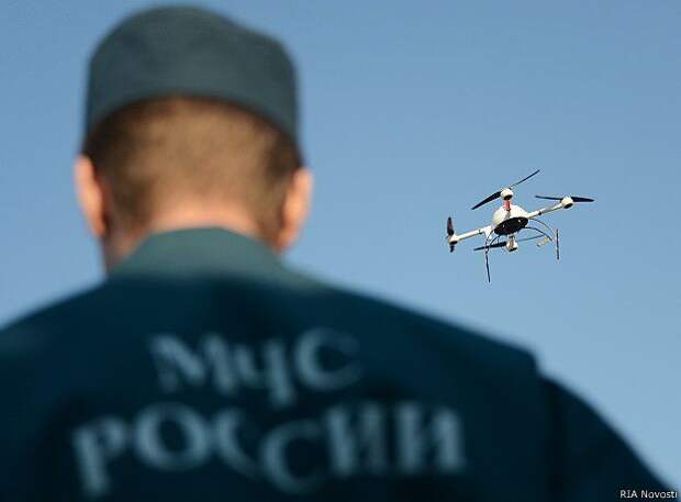 Дрон МЧС