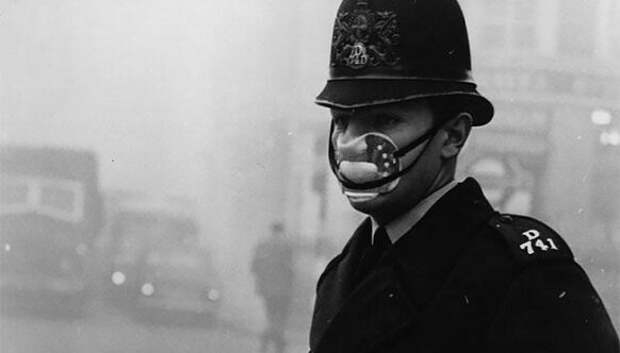 Как лондонцы с помощью масок спасались от Великого смога в 1950‑х