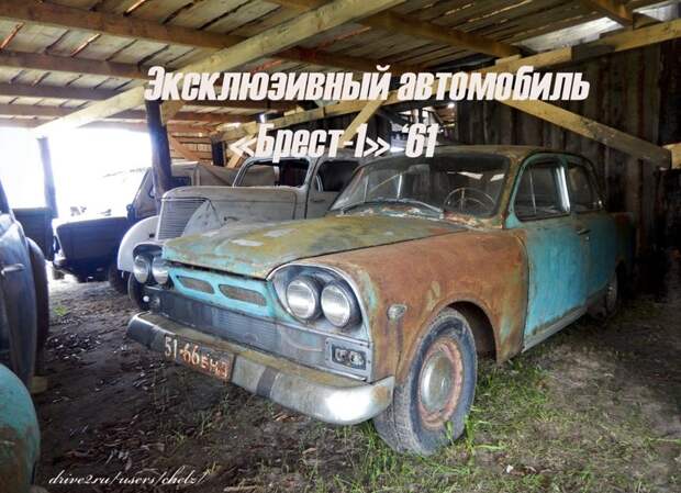 Уникальная самоделка 1961 года родом из Бреста Брест, зим, москвич, олдтаймер, ретро авто