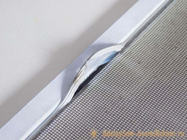 Как быстро заменить ручки на москитной сетке