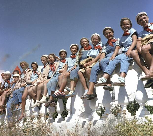 Советские дети в «Артеке»
