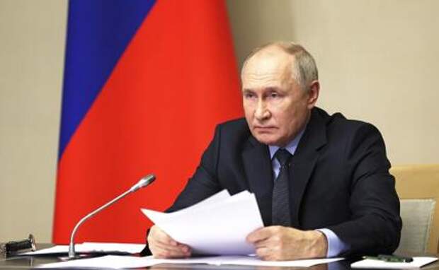 На фото: президент России Владимир Путин
