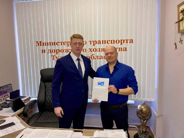 Тульский водитель удостоен благодарности министра транспорта РФ за успехи на Всероссийском конкурсе