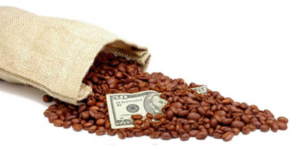 Кофе и деньги фото