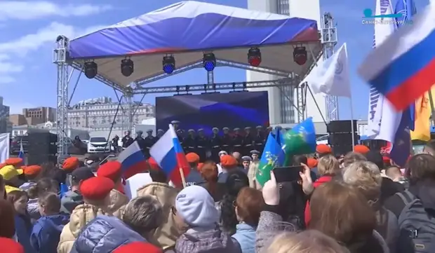 Более 5 млн жителей России поучаствовали в телемарафоне «Мы Zа Мир — без нацизма!»