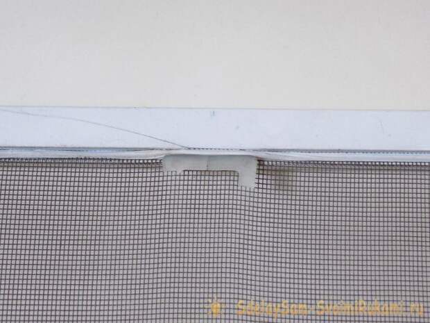 Как быстро заменить ручки на москитной сетке