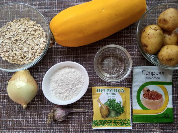 Котлеты по постному рецепту (честно говоря, они гораздо вкуснее кабачковых)