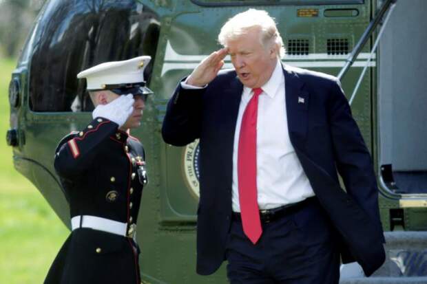 Трамп военные