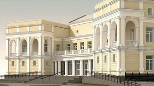 Проект музея на площади Октября в Барнауле