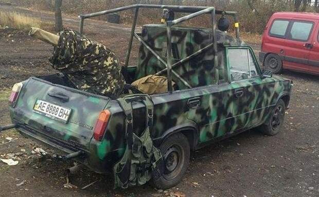Парад уродов: шик, блеск и красота украинской военной техники