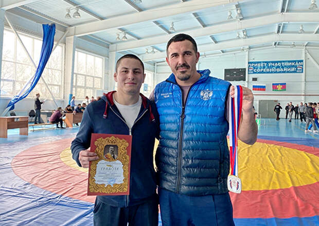 Рядовой спортивной роты ЦСКА стал призером первенства Южного федерального округа по греко-римской борьбе