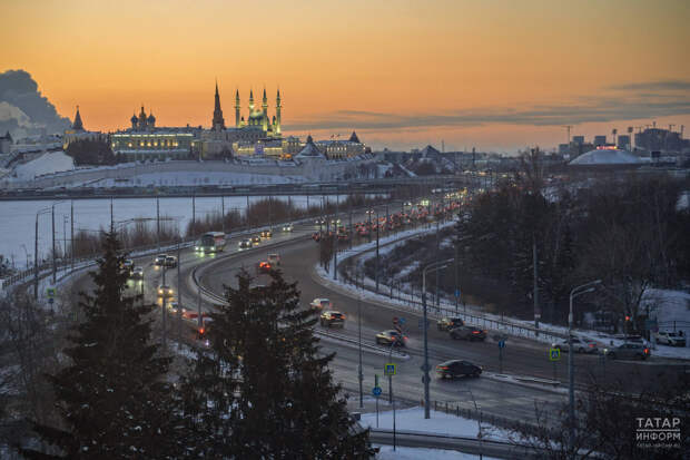 В Татарстане прогнозируют небольшой снег и до -15 градусов
