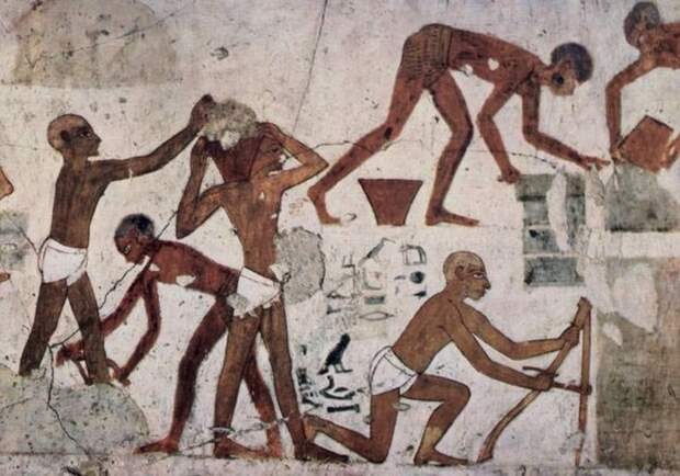 Рабы в Древнем Египте.
