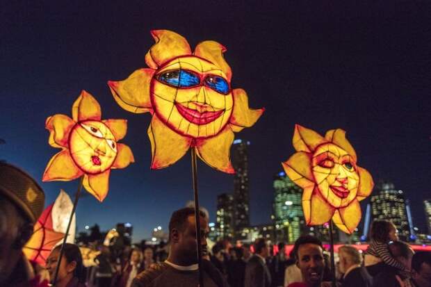 Luminous Lantern Parade в Австралии