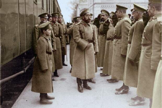 Николай II во время Первой мировой