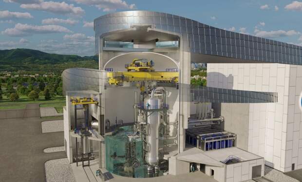 Westinghouse представила проект малого модульного реактора AP300.