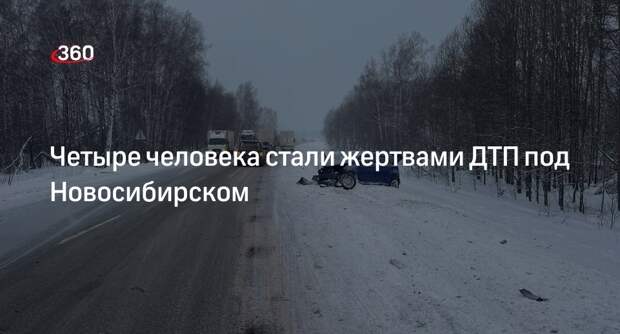 МВД: в Новосибирской области в массовом ДТП погибли четыре человека