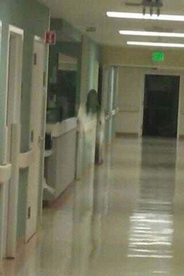 Призрак у сестринской больница, необъяснимое, таинственное, фото