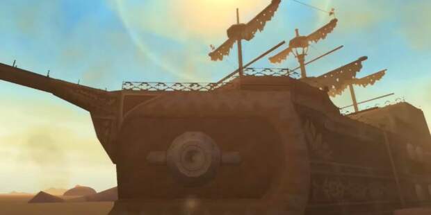 Песчаный корабль - Skyward Sword