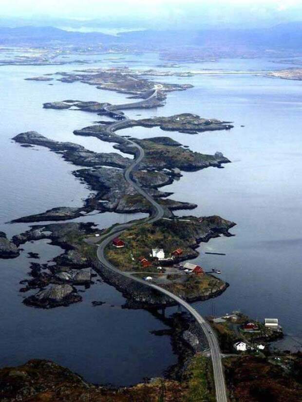 Atlantic Ocean Road, Норвегия.