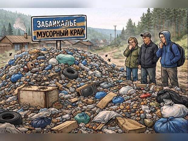 В Смоленке выявили свалку отходов