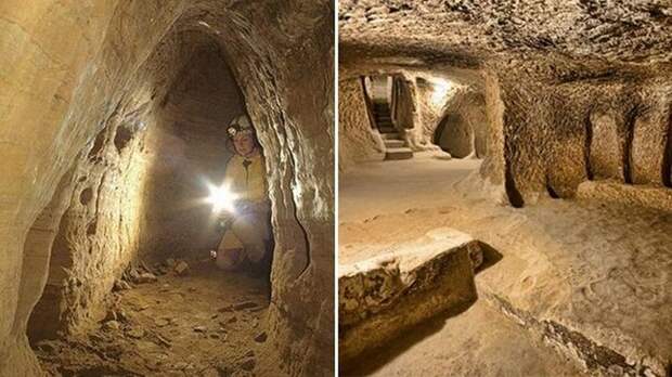 Древние тоннели, связывающие два материка