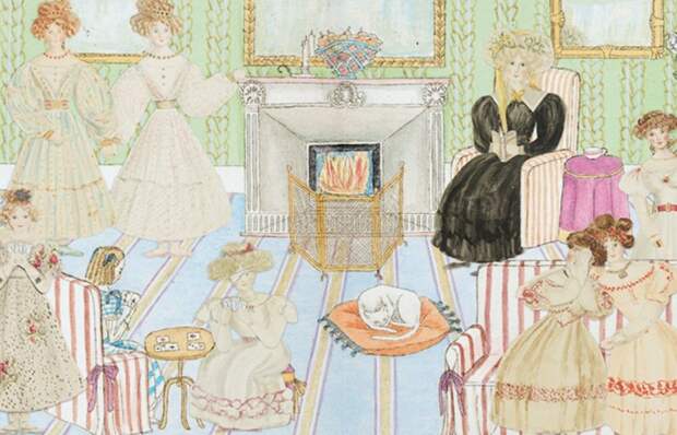 Иллюстрация к книге «Приключения Алисы Ласселлс», написанной королевой Викторией. Фото: Royal Collection Trust