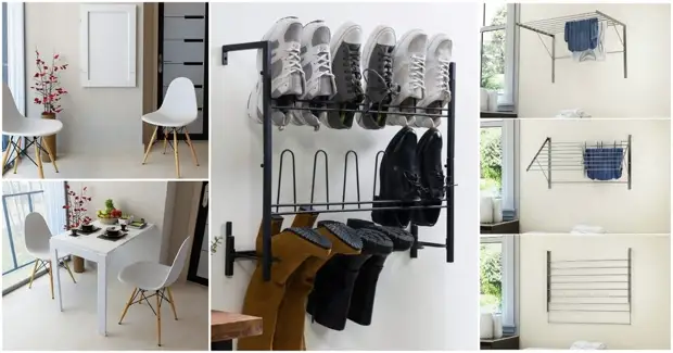 Практичные идеи для экономии места, которые заставят ваши стены работать