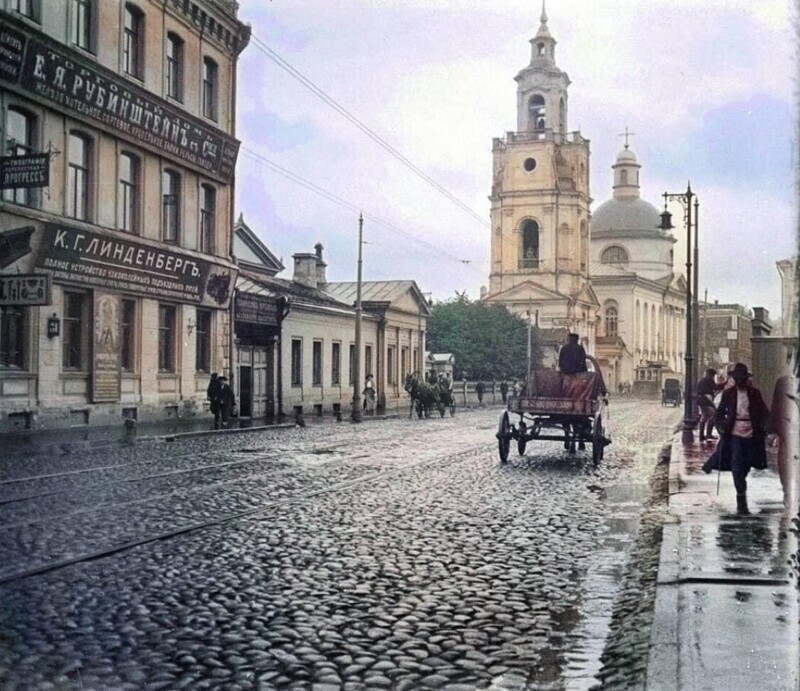 Мясницкая ул., 1920-е гг. Мясницкая ул., 1920-е гг.
