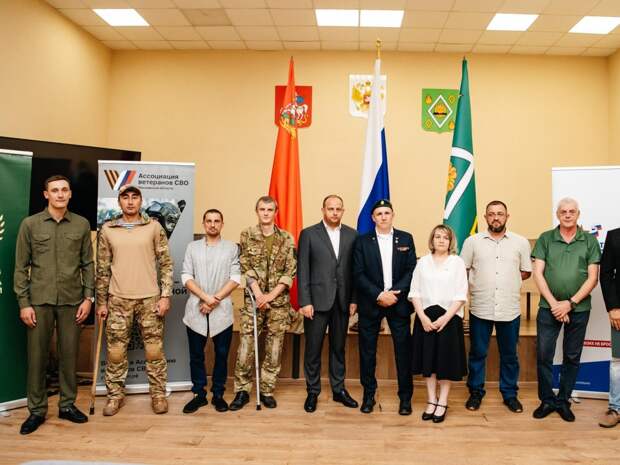 Отделение Ассоциации ветеранов СВО в подмосковном Пушкинском приняло в свои ряды ещё семерых участников Отделение Ассоциации ветеранов СВО в подмосковном Пушкинском приняло в свои ряды ещё семерых участников