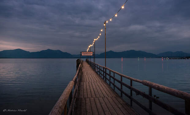 Pier of Seebruck (Bavaria) by Sabine Puschl on 500px.com