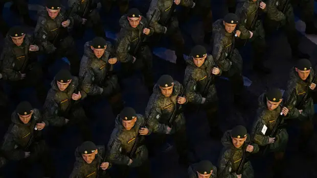 Танки в городе: первая репетиция парада Победы в Москве