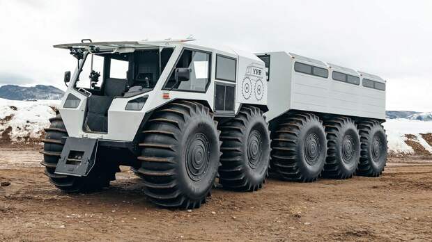 Что такое отечественный вездеход ШЕРП в Америке???