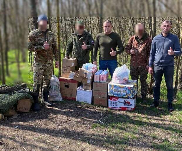 Из Раздольненского района Крыма в зону СВО доставили гуманитарную помощь
