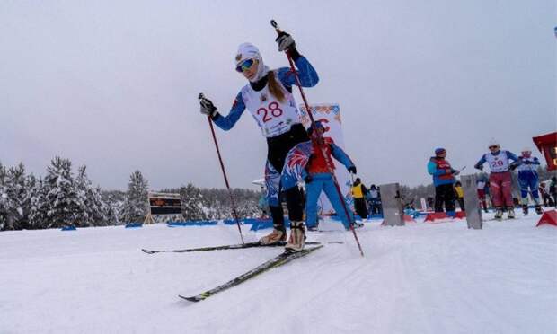 В Малиновке назвали победителей в лыжной гонке свободным стилем