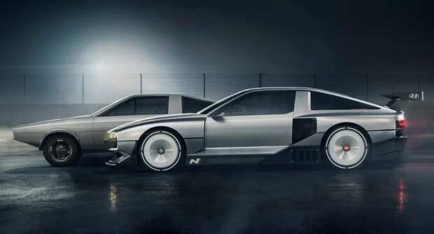 Компания Hyundai показала экстремальное ретро купе и заряженный Ioniq 6